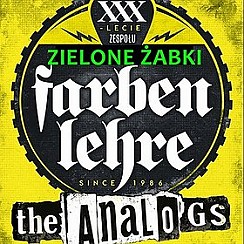 Bilety na koncert FARBEN LEHRE + ANALOGS + ZIELONE ŻABKI  w Zabrzu - 04-02-2017