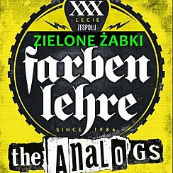 Bilety na koncert FARBEN LEHRE + ANALOGS + ZIELONE ŻABKI w Zabrzu - 04-02-2017