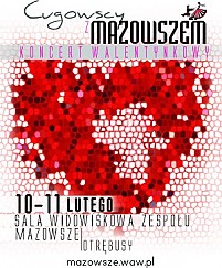 Bilety na koncert Cugowscy z Mazowszem - Koncert Walentynkowy w Otrębusach - 10-02-2017