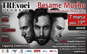 Bilety na koncert Besame Mucho - Koncert z okazji dnia kobiet. w Gdańsku - 07-03-2017