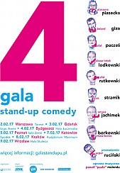 Bilety na kabaret 4 Gala Stand up Comedy w Warszawie - 02-02-2017