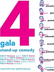 Bilety na kabaret 4 Gala Stand Up Comedy w Warszawie - 02-02-2017