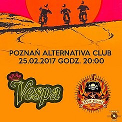 Bilety na koncert Vespa + Port Royal  w Poznaniu - 25-02-2017