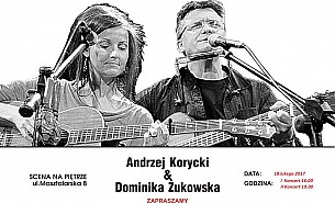 Bilety na koncert Dominika Żukowska i Andrzej Korycki  w Poznaniu - 18-02-2017