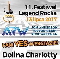 Bilety na 11.Festiwal Legend Rocka: YES - Anderson, Rabin, Wakeman, support: Riverside