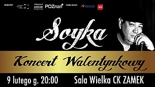 Bilety na koncert SOYKA  - Koncert Walentynkowy w Poznaniu - 09-02-2017