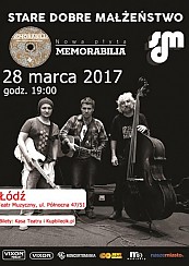 Bilety na koncert Stare Dobre Małżeństwo w Łodzi - 28-03-2017