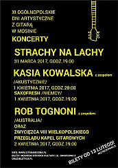 Bilety na koncert Karnet - Ogólnopolskie Dni Artystyczne z Gitarą w Mosinie 2017 - 31-03-2017