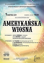 Bilety na koncert Radomskiej Orkiestry Kameralnej - Amerykańska Wiosna - 01-04-2017