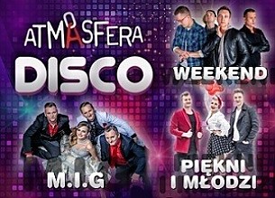 Bilety na koncert ATMASFERA DISCO w Warszawie - 07-05-2017