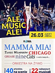 Bilety na koncert Ale Musicale! - największe przeboje Teatru Roma - Ale Musicale - największe show Teatru Roma! w Szczecinie - 26-03-2017