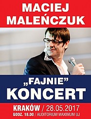 Bilety na koncert Maciej Maleńczuk - Maciek Malenczuk &quot;Fajnie&quot; w Poznaniu - 16-05-2017