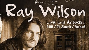 Bilety na koncert Ray Wilson 'Live & Acoustic' w Poznaniu - 09-09-2017