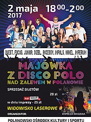 Bilety na koncert Majówka z DISCO POLO w Polanowie! - 02-05-2017