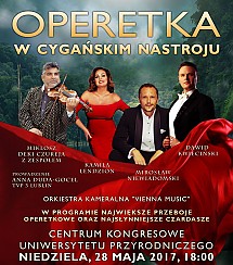 Bilety na koncert Operetka w Cygańskim Nastroju - Cygański Czardasz w Lublinie - 28-05-2017