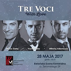 Bilety na koncert TRE VOCI With Love w Warszawie - 28-05-2017