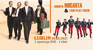 Bilety na kabaret Grupa MoCarta & Fair Play Crew - dwie rejestracje DVD jednego dnia w Lublinie - 28-05-2017