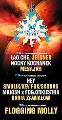 Bilety na koncert LAO CHE, JELONEK, NOCNY KOCHANEK, MESAJAH - WrocLove Fest 2017 w Centrum Historii we Wrocławiu - 16-06-2017