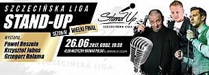 Bilety na koncert Szczecińska Liga Stand-Up - Wielki Finał IV sezonu Szczecińskiej Ligi Stand-Up- Reszela, Jahns, Halama - 26-06-2017