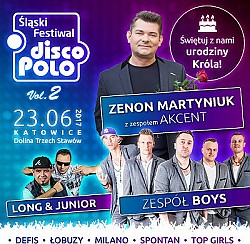 Bilety na Śląski Festiwal Disco Polo