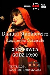 Bilety na koncert Łódź, moje Sztejtełe. KONCERT DANUTY STANKIEWICZ - 24-06-2017