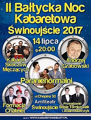 Bilety na kabaret II Bałtycka Noc Kabaretowa w Świnoujściu - 14-07-2017