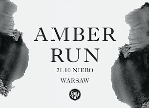 Bilety na koncert AMBER RUN w Warszawie - 21-10-2017