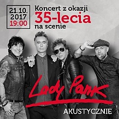 Bilety na koncert Lady Pank Akustycznie - Koncert z okazji 35-lecia na scenie w Szczecinie - 21-10-2017