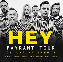 Bilety na koncert HEY FAYRANT TOUR w Gdańsku - 03-12-2017