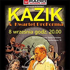 Bilety na koncert Kazik Staszewski & Kwartet ProForma we Wrocławiu - 08-09-2017