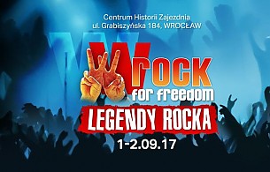 Bilety na koncert wROCK for Freedom - Legendy rocka - KARNET 1-2.09 - ORGANEK, RIVERSIDE, FISZ EMADE TWORZYWO, LECH JANERKA, TEN YEARS AFTER, THE STONE we Wrocławiu - 01-09-2017