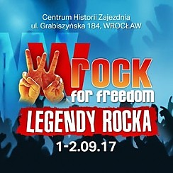 Bilety na koncert wROCK for Freedom - Legendy rocka: LECH JANERKA, TEN YEARS AFTER, THE STONES we Wrocławiu - 02-09-2017