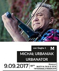 Bilety na koncert Michał URBANIAK - Urbanator w Warszawie - 09-09-2017