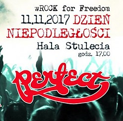 Bilety na koncert wROCK for Freedom: Dzień Niepodległości - Perfect, TSA we Wrocławiu - 11-11-2017