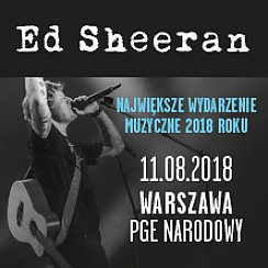Bilety na koncert Ed Sheeran w Warszawie - 11-08-2018