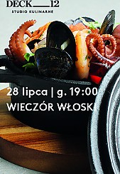 Bilety na koncert Kolacja Live Cooking - Kuchnia włoska w Poznaniu - 28-07-2017