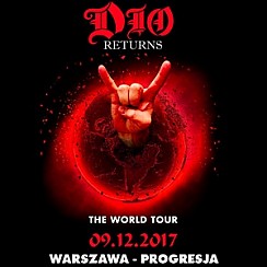 Bilety na koncert DIO RETURNS + support w Warszawie - 09-12-2017