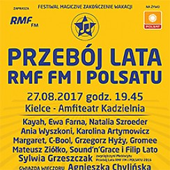 Bilety na koncert Przebój Lata RMF FM i POLSATU w Kielcach - 27-08-2017