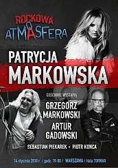 Bilety na koncert ROCKOWA ATMASFERA Patrycja Markowska + goście Grzegorz Markowski, Artur Gadowski w Warszawie - 14-01-2018