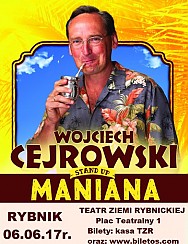 Bilety na koncert Maniana - stand-up Wojciecha Cejrowskiego w Rybniku - 06-06-2017