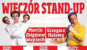 Bilety na koncert Stand-Up na Dolnych Młynach: Halama & Marcin Zbigniew Wojciech - 11-10-2017