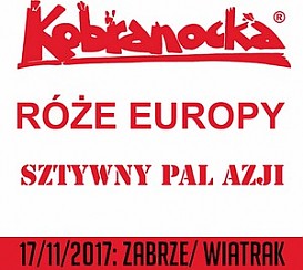 Bilety na koncert Kobranocka, Róże Europy, Sztywny Pal Azji w Zabrzu - 17-11-2017