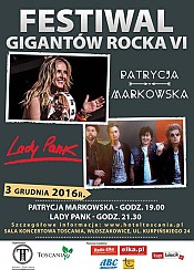 Bilety na Festiwal Gigantów Rocka VI - VI Festiwalu Gigantów Rocka we Włoszakowicach 