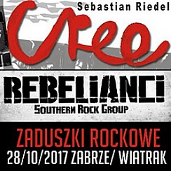 Bilety na koncert Niezwykłe Zaduszki Rockowe : CREE & REBELIANCI w Zabrzu - 28-10-2017
