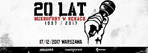 Bilety na koncert Eldo/ Jotuze/Daniel Drumz + liveband - Eldo/ Jotuze/Daniel Drumz/ Live Band 20 lat Mikrofony w rękach  w Warszawie - 17-12-2017