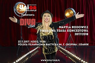 Bilety na koncert Maryla Rodowicz DIVA TOUR Finałowa Trasa Koncertowa 2017/2018 w Gdańsku - 27-11-2017