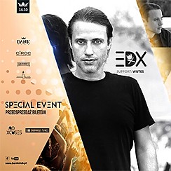 Bilety na koncert EDX /special guest/ w Warszawie - 14-10-2017