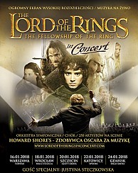 Bilety na koncert The Lords of The Rings: The Fellowship of The Ring in Concert w Szczecinie - 20-01-2018