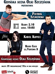 Bilety na koncert Stand-up Polska - Gdyńska scena Olki Szczęśniak przedstawia: Kopiec i Szumowski - 02-10-2017
