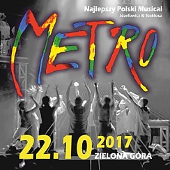 Bilety na koncert METRO w Zielonej Górze - 22-10-2017